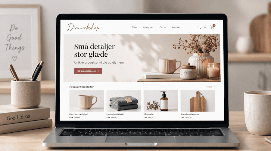 Lille Webshop - CBGdesign.dk