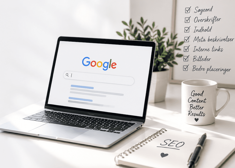 SEO tekster til hjemmeside - sådan skriver du tekster, som Google elsker - CBGdesign.dk