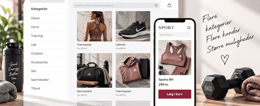Stor Webshop - CBGdesign.dk