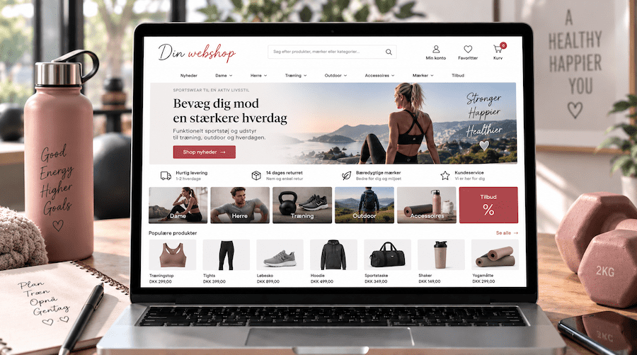 Stor webshop - CBGdesign.dk