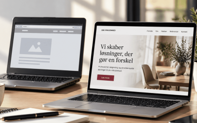 Hvad er forskellen på en billig hjemmeside og en professionel hjemmeside?